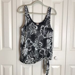 Tropical Escape tankini swim top BNW 20W